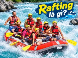 Rafting là gì? Trải nghiệm chèo thuyền vượt thác phấn khích